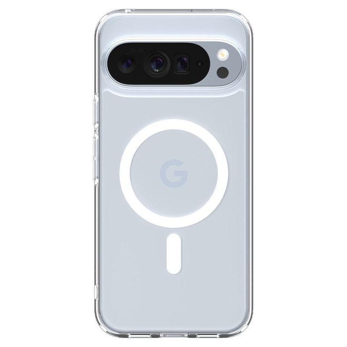 ETUI SPIGEN GOOGLE PIXEL 10 PRO XL ULTRA HYBRID MAG MAGSAFE CLEAR/WHITE