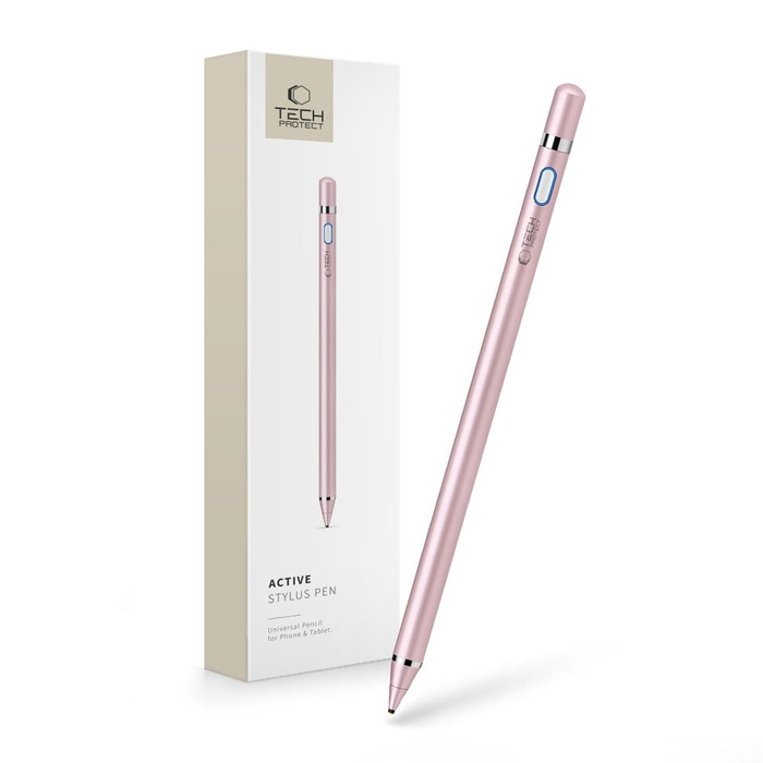 RYSIK TECH-PROTECT ACTIVE STYLUS PEN PINK