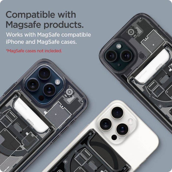 ETUI SPIGEN ULTRA HYBRID MAG MAGSAFE WALLET ZERO ONE