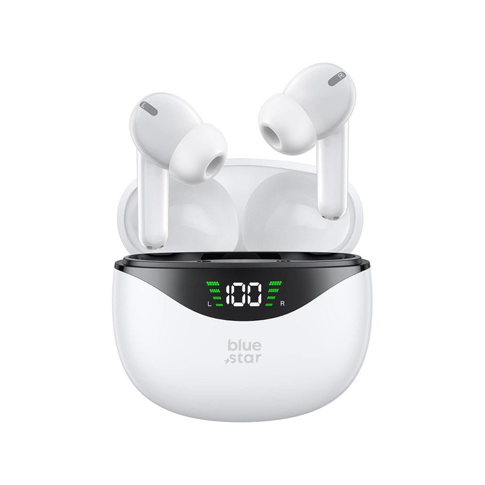 Słuchawki bezprzewodowe douszne Blue Star T60 TWS białe 
