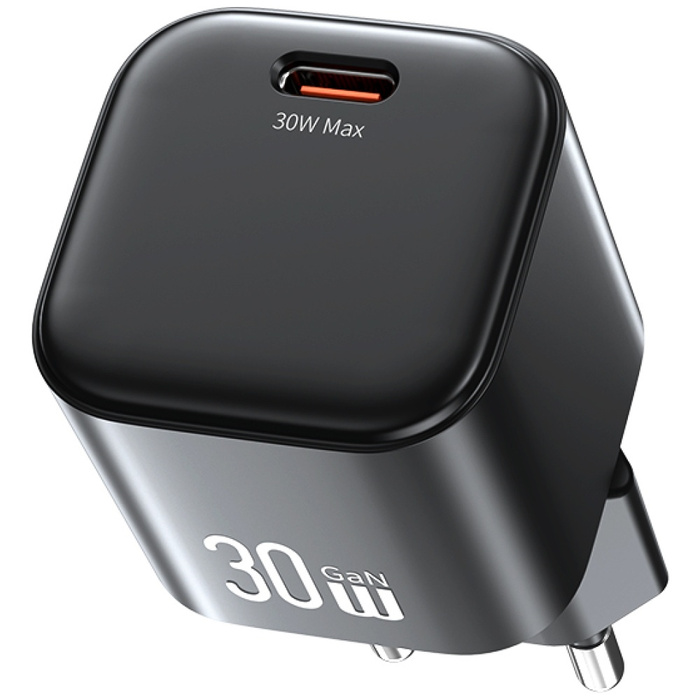 Ładowarka sieciowa USAMS JO Series CC262 30W USB-C + kabel USB-C/USB-C 1m biały