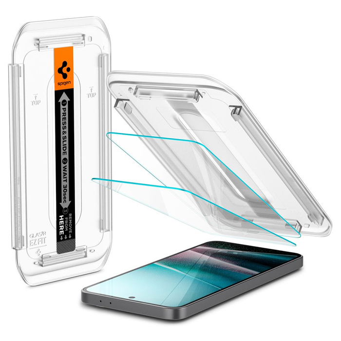 SZKŁO HARTOWANE SPIGEN SAMSUNG GALAXY A36 5G GLAS.TR ”EZ FIT” 2-PACK CLEAR