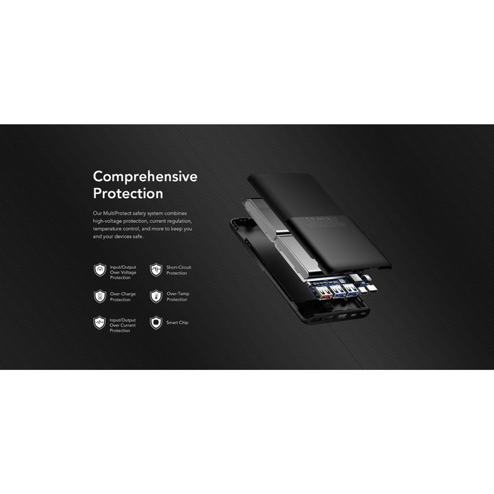 VEGER powerbank 20000 mAh PD QC3.0 3A 20W S22 (W2060) czarny