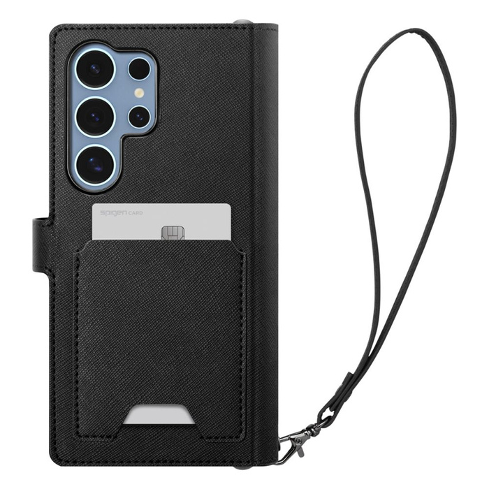 ETUI SPIGEN SAMSUNG GALAXY S25 ULTRA WALLET ”S” CZARNE