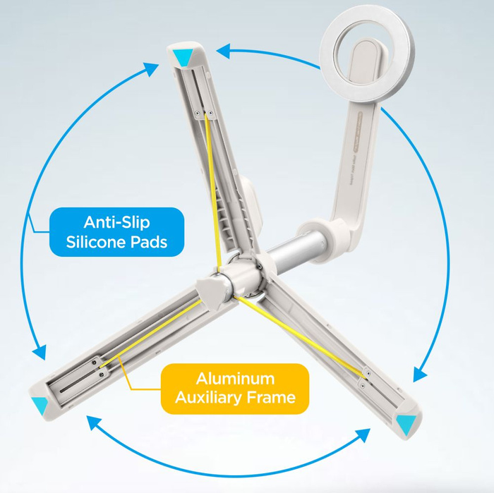 SELFIE STICK SPIGEN S571W MAGSAFE BLUETOOTH STATYW BEŻOWY