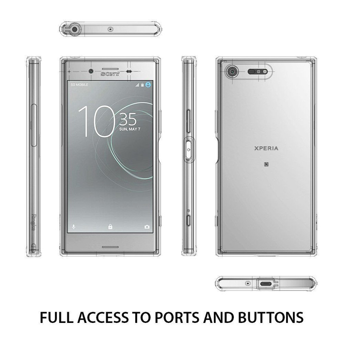 Etui RINGKE Fusion Xperia XZ Premium Clear View