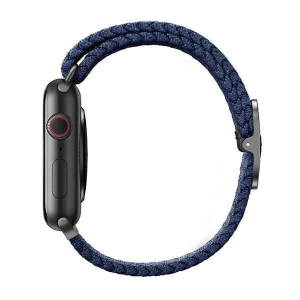 UNIQ pasek Aspen Apple Watch 40/38/41mm Braided niebieski/oxford blue
