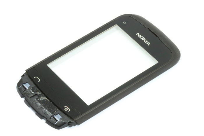 Obudowa NOKIA C2-02 Dotyk Front Oryginał Grade C Czarna
