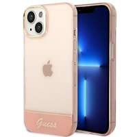 Etui GUESS Apple iPhone 14 Plus Translucent Różowy Hardcase