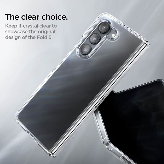 Etui Spigen Ultra Hybrid Galaxy Z Fold 5 Crystal Clear Case