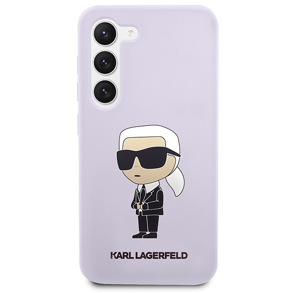 Etui Karl Lagerfeld Silicone Nft Ikonik - Etui Samsung Galaxy S23 (fioletowy) Case