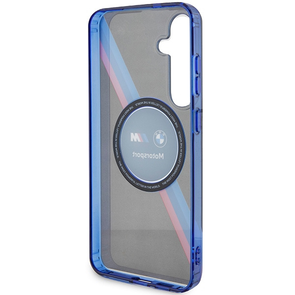 Etui BMW BMHMS24S23HTPUK Galaxy S24 S921 czarny/black hardcase Motorsport IML Circle MagSafe Case