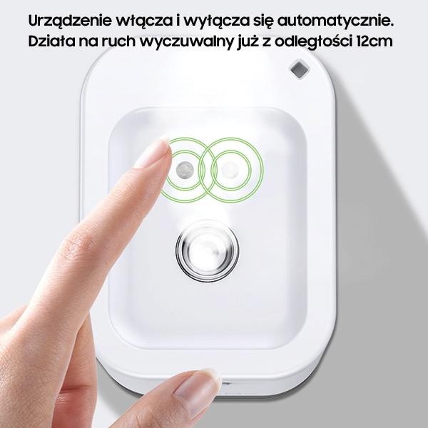 Automatyczny Dozownik Bezdotykowy USAMS Mini Sprayer Biały