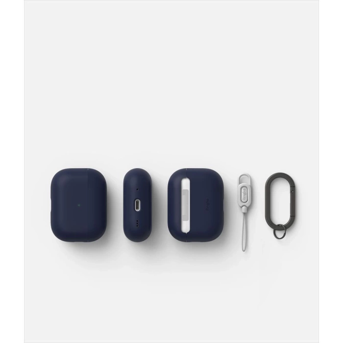 Etui Ringke Silicone Apple Airpods Pro 1 / 2 Midnight Blue Case