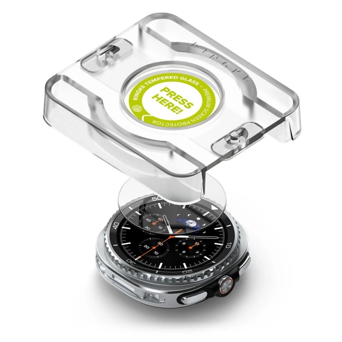 SZKŁO HARTOWANE RINGKE SAMSUNG GALAXY WATCH 8 CLASSIC 46 MM TEMPERED GLASS PRO 2 SZT. PRZEZROCZYSTE
