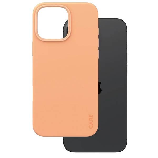 Etui CARE by PanzerGlass Fashion Case iPhone 16 Pro Max 6.9" brzoskwiniowy/peachy MagSafe 1392
