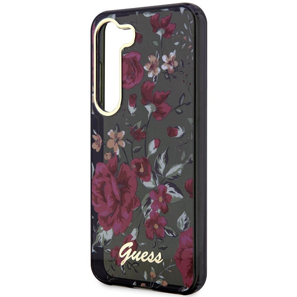 Etui Guess GUHCS23MHCFWSA S23 Plus S916 zielony/kaki hardcase Flower Collection Case