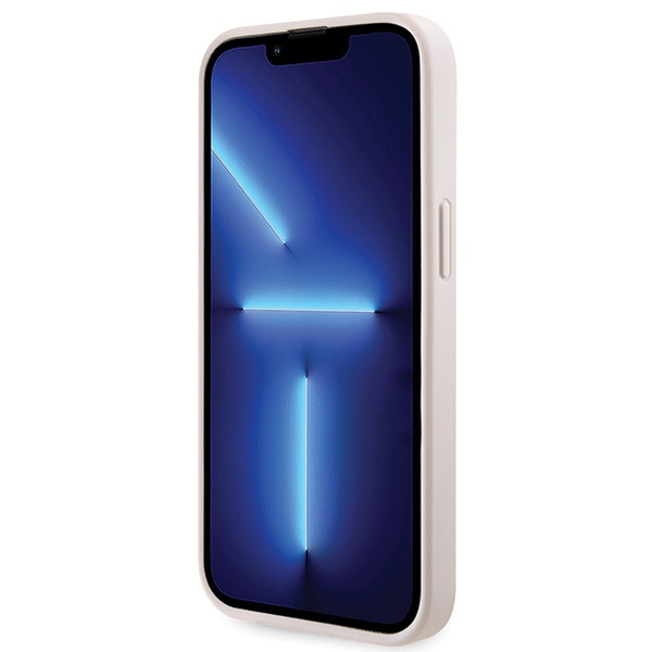 Etui Guess GUHCP13MP4TDSCPP iPhone 13 6.1" różowy/pink hardcase Crossbody 4G Metal Logo Case