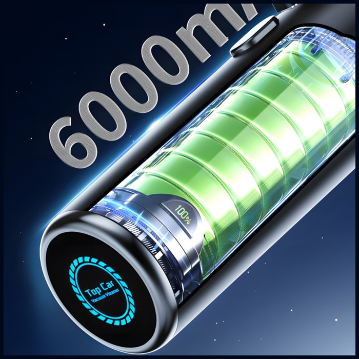 Dmuchawa wielofunkcyjna MajesticLine 6   końcówek 16000Pa 6000mAh USB-C niebieski