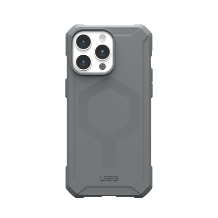 Etui UAG Essential Armor Magsafe - obudowa ochronna do iPhone 15 Pro Max kompatybilna z MagSafe (silver) Case