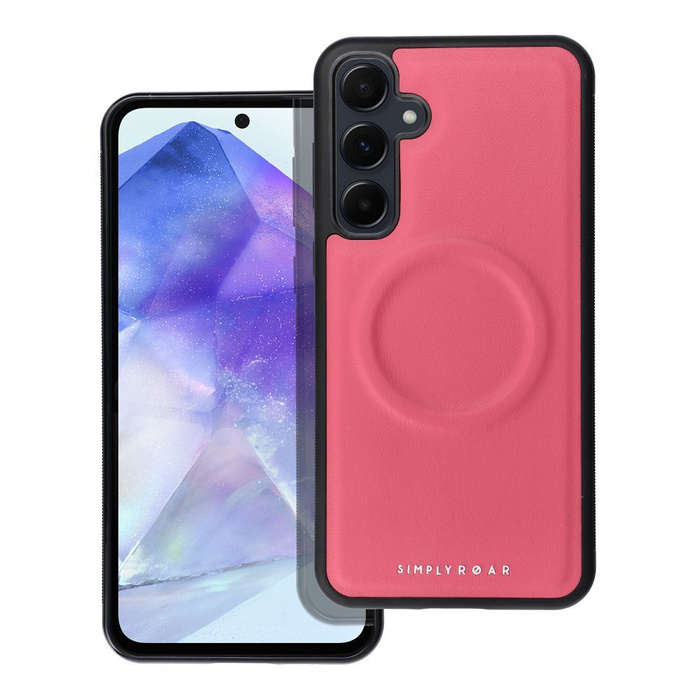 ROAR futerał MAG MORNING do SAMSUNG A55 5G Różowy