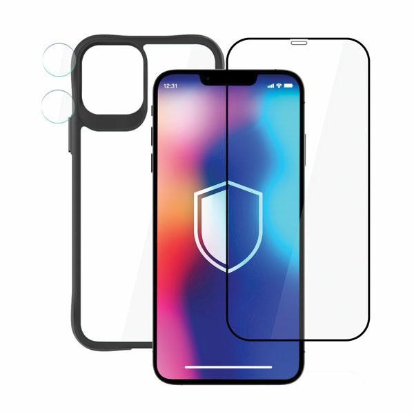 Etui 3mk Comfort Set 4in1 iPhone 11 / Xr 6.1" Zestaw Akcesoriów Ochronnych 4w1 Case