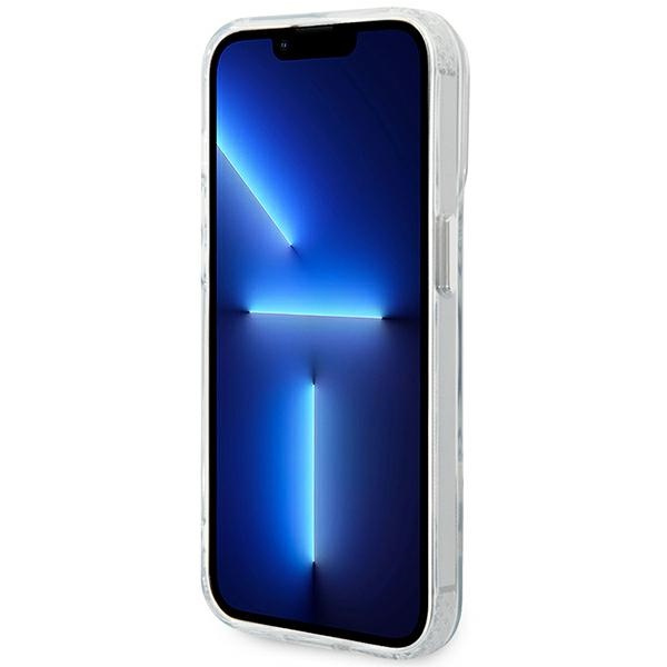 Etui Karl Lagerfeld iPhone 14 Pro 6,1" hardcase przeźroczysty/transparent Karl & Choupette Aluminium Magsafe