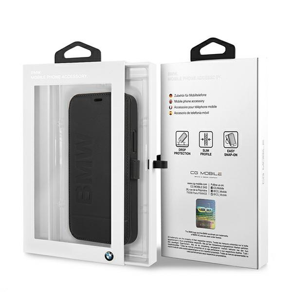 Etui BMW Apple iPhone 12 Mini Signature Czarny Case