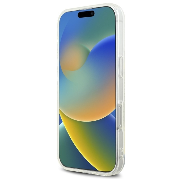 Karl Lagerfeld KLHCP16LHKHDCELT iPhone    16 Pro 6.3" przezroczysty/transparent hardcase IML Rhinestones Karl Head