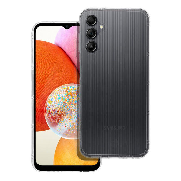 FORCELL F-PROTECT Long Lasting futerał do SAMSUNG A14 4G / A14 5G transparentny