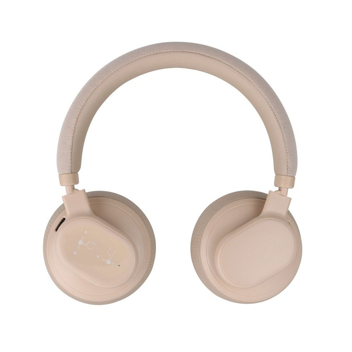 Słuchawki bezprzewodowe nauszne Forcell F-Audio ANC Touch Beat beżowe