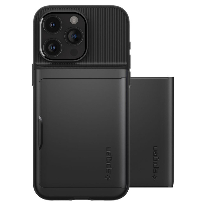 Etui Spigen Slim Armor Cs iPhone 15 Pro Black Case