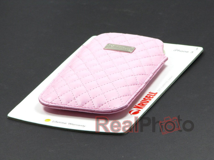 ETUI KRUSELL Apple iPhone 5 5S Różowy