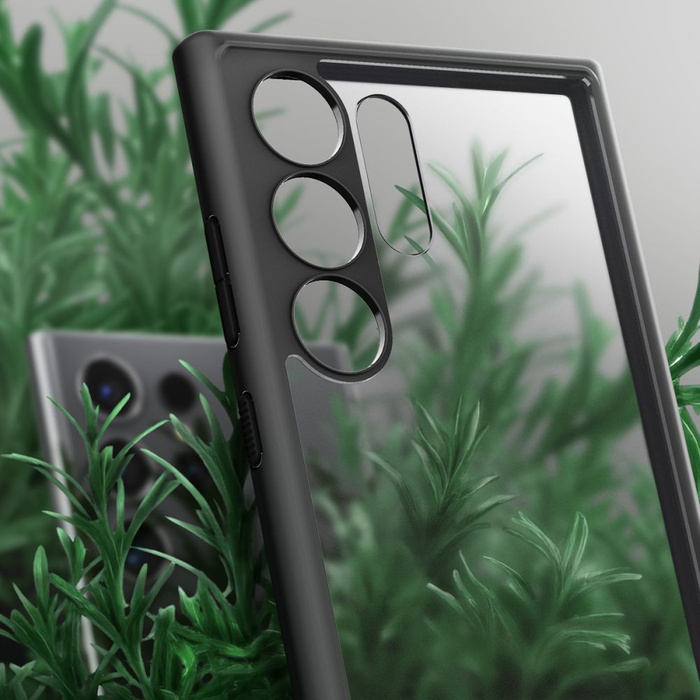 Etui Spigen Ultra Hybrid Samsung Galaxy S24 Ultra Frost Black Case