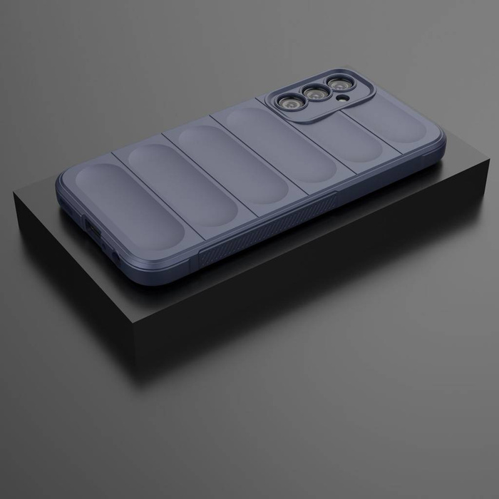 Etui Magic Shield Case etui do Samsung Galaxy A24 4G elastyczny pancerny pokrowiec niebieskie Case