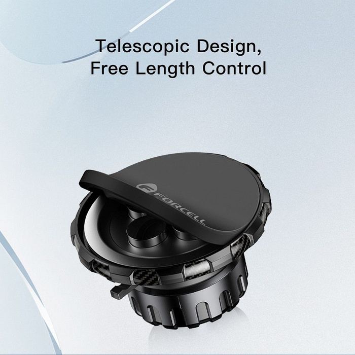FORCELL F-Grip Excelence uchwyt samochodowy do szyby/deski/kratki magnetyczny czarny