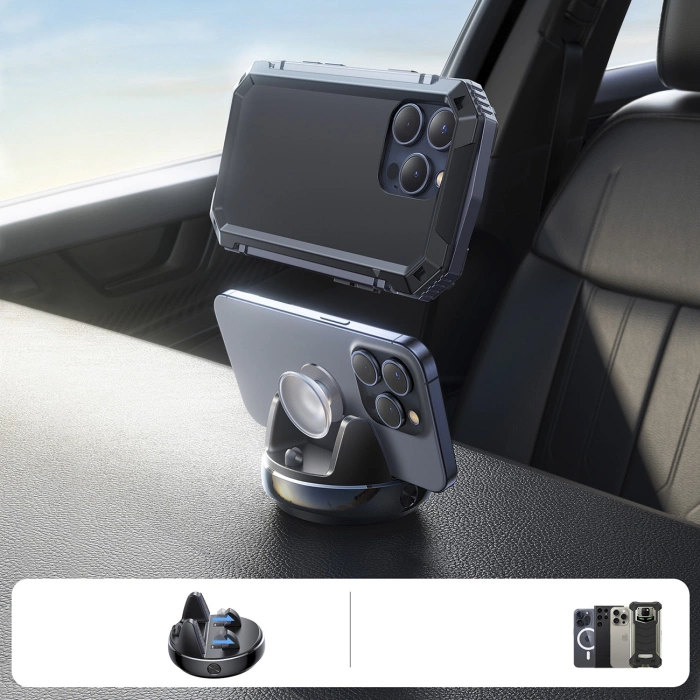 Uchwyt samochodowy Joyroom JR-ZS330 podstawka - czarny