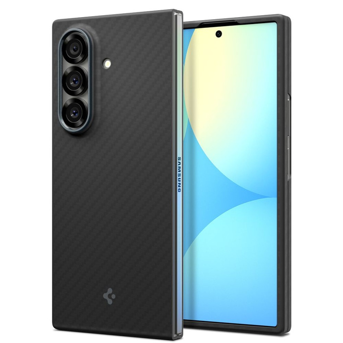 ETUI SPIGEN SAMSUNG GALAXY Z FOLD 7 AIRSKIN ARAMID CZARNE