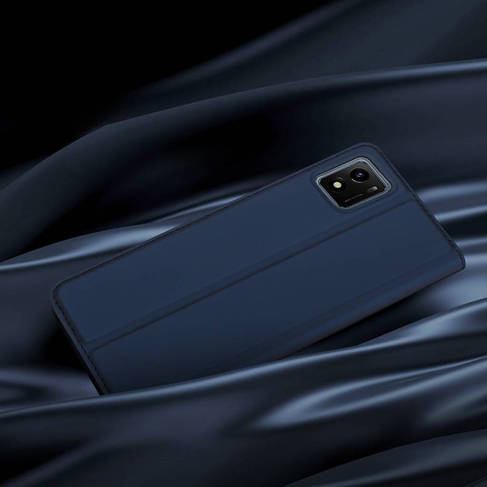 Dux Ducis Skin Pro kabura etui pokrowiec z klapką Vivo Y01 / Y15s / Y15a czarny