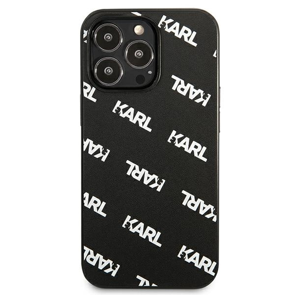 Etui KARL LAGERFELD Apple iPhone 13 Pro Allover Czarny Hardcase