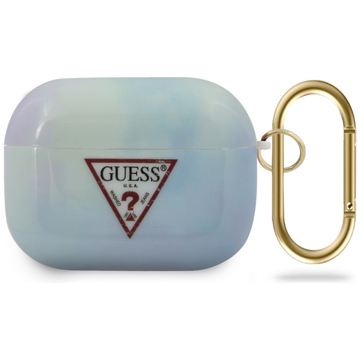 Etui GUESS Apple AirPods Pro Cover Tie & Dye Collection Niebieski Case