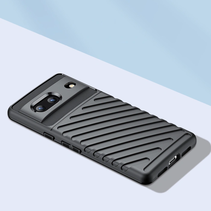 Thunder Case elastyczne pancerne etui pokrowiec Google Pixel 7 czarny