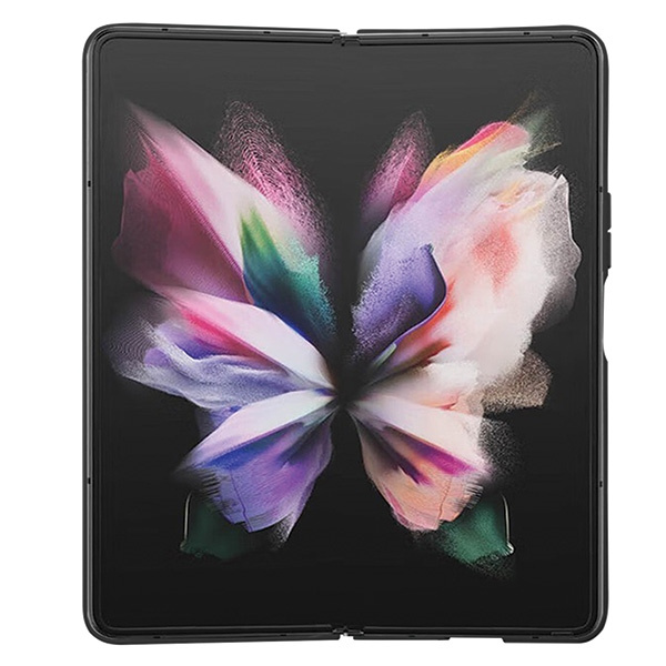 Etui Guess GUHCZFD5P4TDPK F946 Galaxy Z Fold 5 czarny/black hardcase Leather 4G Diamond Triangle Case