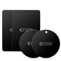 UCHWYT TECH-PROTECT METALPLATE MAGNETIC CAR MOUNT 4-PACK BLACK