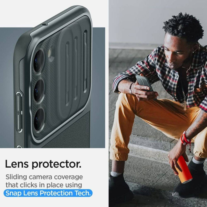 Etui Spigen Optik Armor Galaxy S23 Abyss Green Case