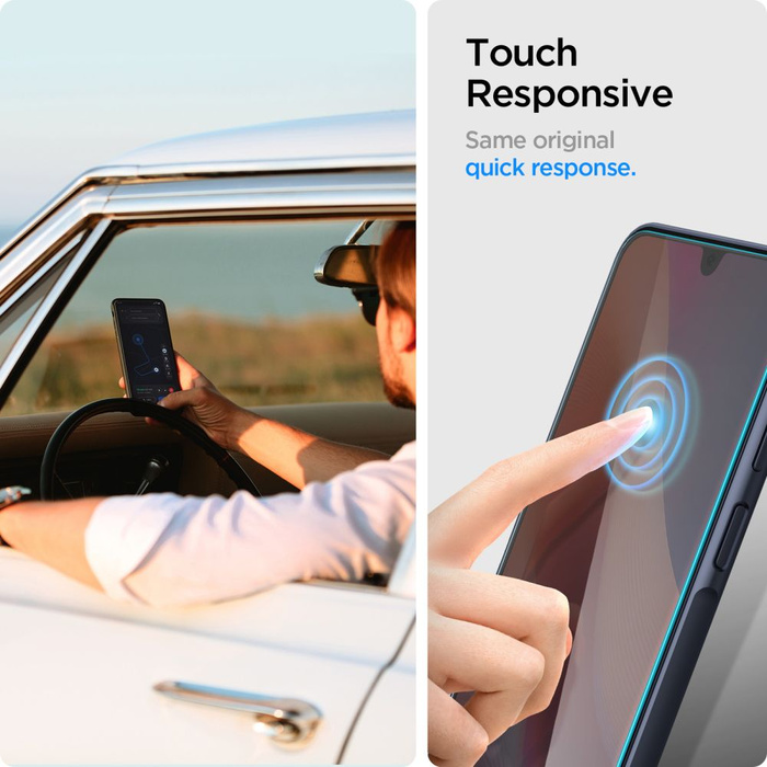 SZKŁO HARTOWANE SPIGEN GLAS.TR SLIM 2-PACK GALAXY A26 5G / A17 / A16 4G / 5G CLEAR