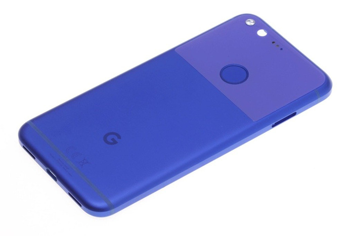 Oryginalny Korpus Klapka Baterii GOOGLE Pixel Niebieska Grade A