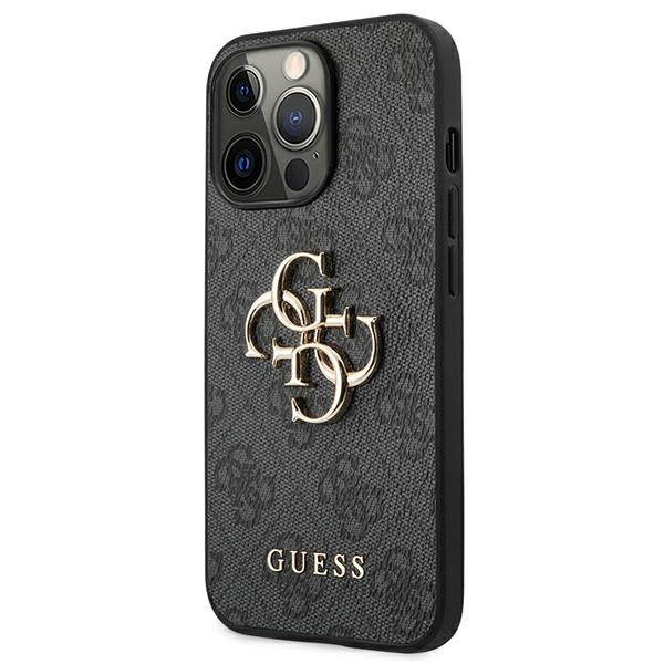 Etui GUESS Apple iPhone 13 Pro 4G Big Metal Logo Szary Hardcase