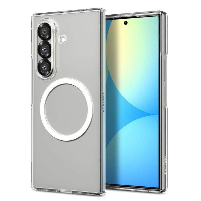 ETUI SPIGEN SAMSUNG GALAXY Z FOLD 7 AIRSKIN MAG MAGSAFE CRYSTAL PRZEZROCZYSTE BIAŁE
