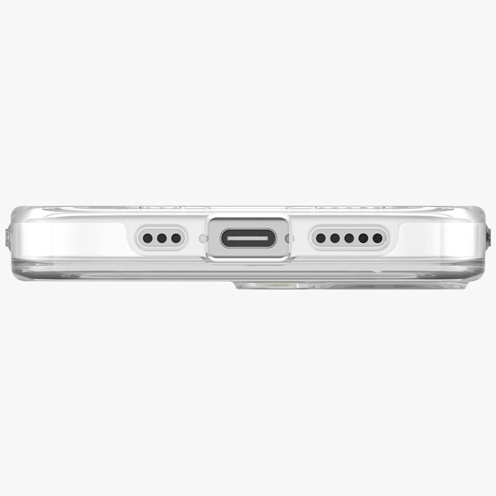 Etui UNIQ Clario do iPhone 17 Magclick   Charging przezroczysty